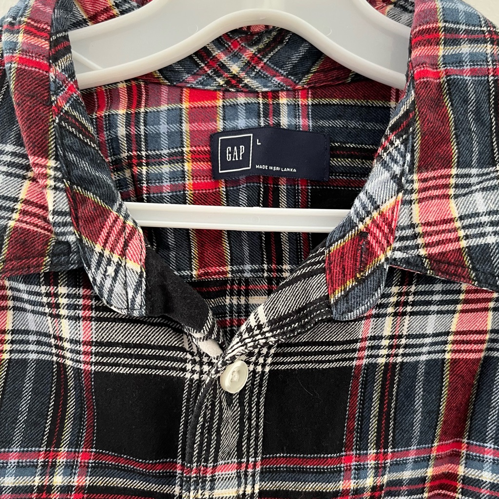 3/$25 Button Downs - Gap Plaid Button Down